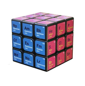 【最大3％OFF】 知育玩具 化学元素周期表キューブ 3×3 パズル立体キューブ IQ Cube おもちゃ 頭の運動 元素記号 勉強キューブ IQキューブ 新品 送料無料
