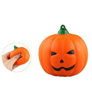 【最大3%OFF】 新品 送料無料 専用袋無し スクイーズ かぼちゃ カボチャ 低反発 ぬいぐるみ おもちゃ 動物 かわいい ストラップ 握る ストレス解消 もちもち