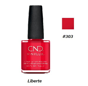 yő3OFFz CND VINYLUX oCiNX J[|bV Liberte 303 EB[N[|bV 15ml CND  }jLA EB[N[ ZtlC lCObY long wear x[XR[gsv Vi y