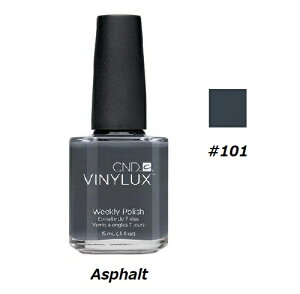 yő3OFFz CND VINYLUX oCiNX J[|bV Asphalt 101 EB[N[|bV 15ml CND  }jLA EB[N[ ZtlC lCObY long wear x[XR[gsv Vi 
