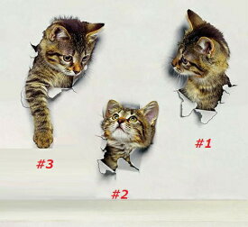 楽天市場 ステッカー 猫 防水 ウォールステッカー 壁紙 装飾フィルム インテリア 寝具 収納の通販
