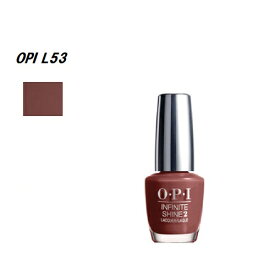 【最大3％OFF】 OPI 速乾タイプ オーピーアイ ネイルラッカー L53 15ml INFINITE SHIN インフィニットシャイン Linger Over Coffee ネイル マニキュア ネイルカラー ネイリスト セルフネイル ブラウン 茶色 新品 送料無料