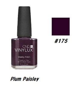 yő3OFFz CND VINYLUX oCiNX J[|bV Plum Paisley 175 EB[N[|bV 15ml CND  }jLA EB[N[ ZtlC lCObY long wear x[XR[gsv 
