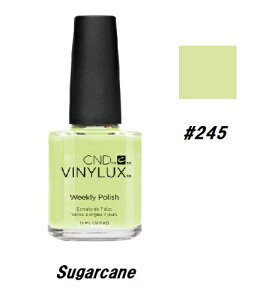 yő3OFFz CND VINYLUX oCiNX J[|bV Sugarcane 245 EB[N[|bV 15ml CND  }jLA EB[N[ ZtlC lCObY long wear x[XR[gsv V