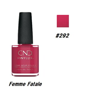 yő3OFFz CND VINYLUX oCiNX J[|bV Femme Fatale 292 EB[N[|bV 15ml CND  }jLA EB[N[ ZtlC lCObY long wear x[XR[gsv 