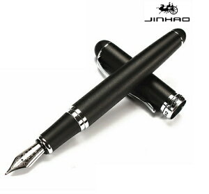 yő3OFFz NM JINHAO X750 }bg ubN WnI juF FOUNTAIN PEN }bgubN F t@C ju  ׎ 0.5mm Ro[^[ MLp Vi 
