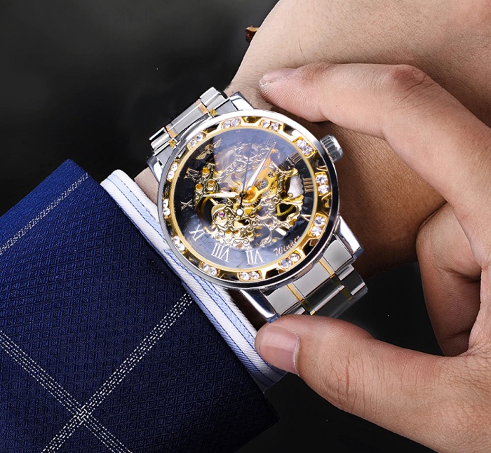 楽天市場】【最大3％OFF】 ラグジュアリー 手巻式腕時計