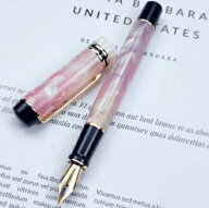 【最大3％OFF】 万年筆 Kaigelu 316 万年筆 大理石風デザイン ピンク ニブM FOUNTAIN PEN ミディアム ニ…
