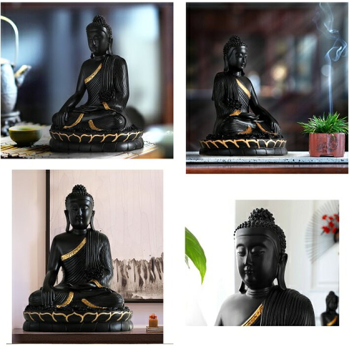 楽天市場】【最大3％OFF】 仏像 珍品種 彫像 ご本尊 常黒 仏様 黒鮮 