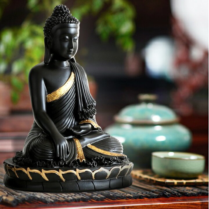 楽天市場】【最大3％OFF】 仏像 珍品種 彫像 ご本尊 常黒 仏様 黒鮮 