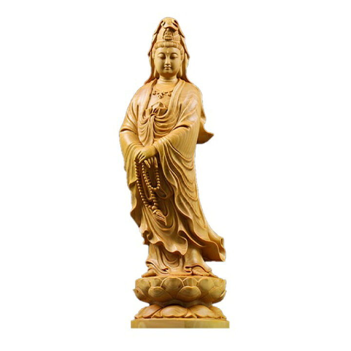 楽天市場】【最大3％OFF】 仏像 珍品種 木造 彫像 ご本尊 木製 菩薩部 