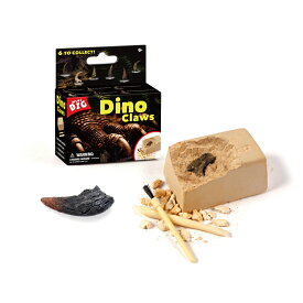 【最大3％OFF】 Dino Claws 恐竜の爪発掘セット 全6種から1つ ランダム発送 玩具 おもちゃ 新品 送料無料