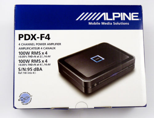 楽天市場】送料無料 新品 ALPINE アルパイン パワーアンプ PDX-F4 100W