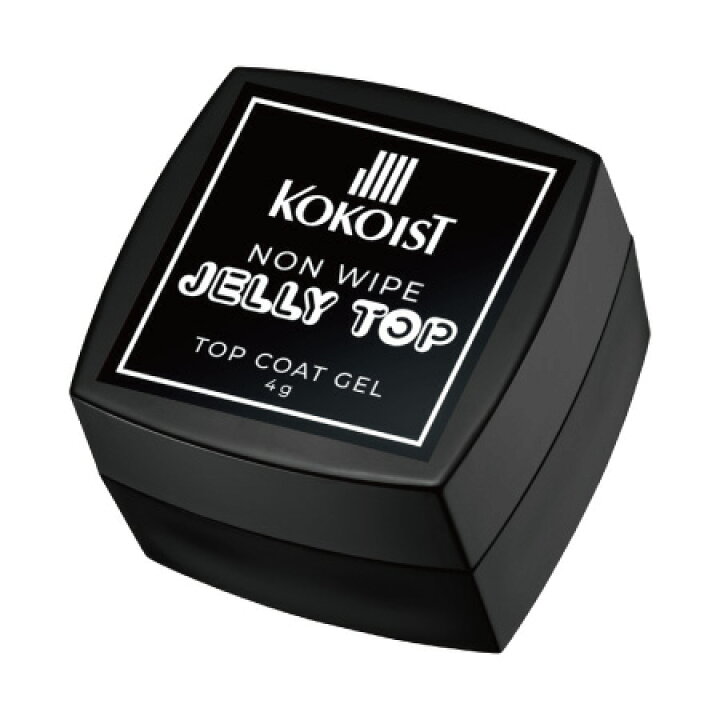 最大3 OFF ココイスト KOKOIST ノンワイプ ジェリートップ 4g ノンワイプトップジェル トップコート フィルイン対応 ソフトジェル 拭き取り不要 ソークオフ 透明感 ツヤ 艶 立体アート オーバーレイ 高粘度 ジェルネイル ミラーネイル 日本製 国産 新品
