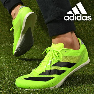 送料無料 アディダス メンズ 中・長距離走用トラックシューズ adidas Distancestar 陸上 スパイク シューズ 靴 部活 クラブ 2025春夏新色 IF9390