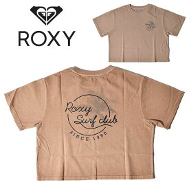 30%off 半袖Tシャツ ロキシー ROXY レディース ROXY SURF CLUB ロゴTシャツ プリントTシャツ ロゴ プリント トップス Tシャツ ビーチ プール 海 リゾート サーフィン サーフ