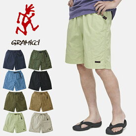 送料無料 グラミチ ショートパンツ 水陸両用 GRAMICCI メンズ NYLON PACKABLE G-SHORT ナイロンパッカブルGショーツ ハーフパンツ ゆったりシルエット 定番 無地 G4SM-P146 クライミング アウトドア クライミングパンツ 2024春夏新作