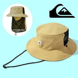 30%off 送料無料 サファリハット メンズ クイックシルバー QUIKSILVER UV WATER SUP HAT アウトドアハット 紐付き帽子 サンシェード ハット 帽子 ハット アウトドア サーフ 2023春夏新作