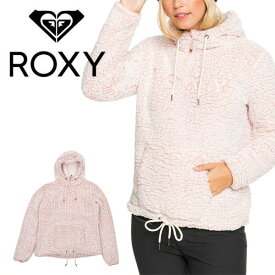 35%off 送料無料 長袖パーカー ROXY ロキシー レディース PLUMA SHERPA HOODIE プルオーバーパーカー ミドルレイヤー ピンク フーディー スノーボード インナー スノボ スキー