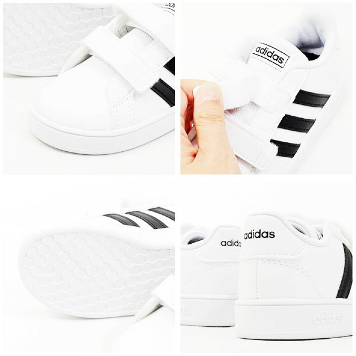 楽天市場】送料無料 ベビーシューズ アディダス adidas GRANDCOURT I ジュニア 子供 グランドコート 男の子 女の子 ベルクロ スニーカー 子供靴 ファーストシューズ シューズ 靴 3本ライン EF0118 EF0117 EG3815 : エレファント靴店 楽天市場】送料無料 ベビーシューズ アディダス adidas GRANDCOURT I ジュニア 子供 グランドコート 男の子 女の子 ベルクロ スニーカー 子供靴 ファーストシューズ シューズ 靴 3本ライン EF0118 EF0117 EG3815 : エレファント靴店
