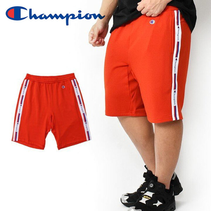 楽天市場 30 Off チャンピオン Champion メンズ ハーフパンツ ジャージ ショーツ 短パン ショートパンツ スポーツウェア トレーニング ジム フィットネス レッド 赤 C3 Rs504 エレファント靴店
