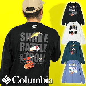 �������� �R�����r�A ����T�V���c Columbia �����Y ���f�B�[�X Lost Brook LS Graphic Tee �o�b�N�v�����g UV�J�b�g �z������ ����T �O���t�B�b�NT�V���c �ێ� �N���[�l�b�N �E�F�A �A�E�g�h�A �t�B�b�V