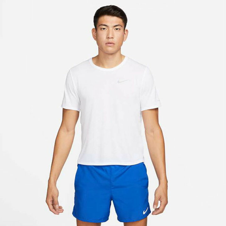 楽天市場 ゆうパケット対応可能 半袖 Tシャツ ナイキ Nike メンズ Dri Fit マイラー S S トップ シャツ ランニングシャツ トレーニングシャツ スポーツウェア ランニング ジョギング ブラック 黒 Cu5993 エレファント靴店