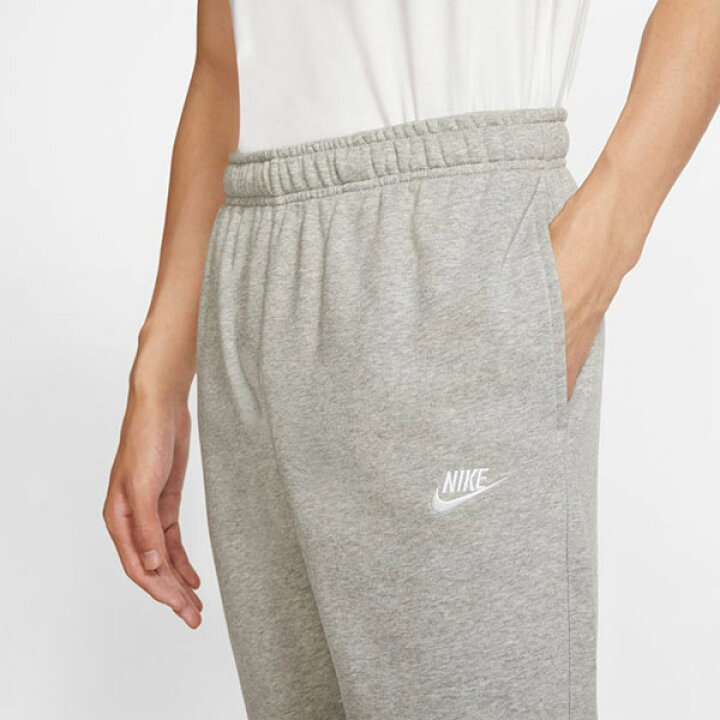 楽天市場 送料無料 スウェットパンツ ナイキ Nike メンズ レディース クラブ フレンチテリー ジョガーパンツ ロングパンツ パンツ スエット スウェット トレーナー スポーツウェア グレー 灰 Bv2680 23 Off エレファント靴店