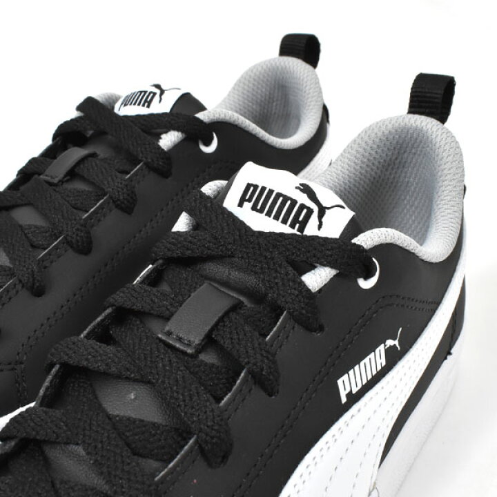 楽天市場 送料無料 スニーカー プーマ Puma レディース ブレークポイント Vulc Bg シューズ 靴 ローカット 学校 通学 白 黒 ホワイト ブラック 21秋新色 25 Off エレファント靴店