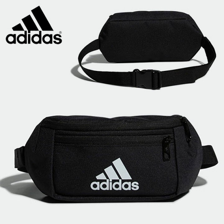 Off アディダス Waistbag S Unisex Bum Bag Black ユニセックス Fucoa Cl
