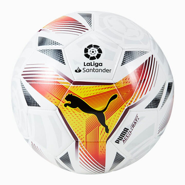 楽天市場 プーマ サッカーボール Puma Laliga 1 Accelerate Ms ボール 5号 サッカー フットボール 部活 クラブ 練習 得割 0648 エレファント靴店