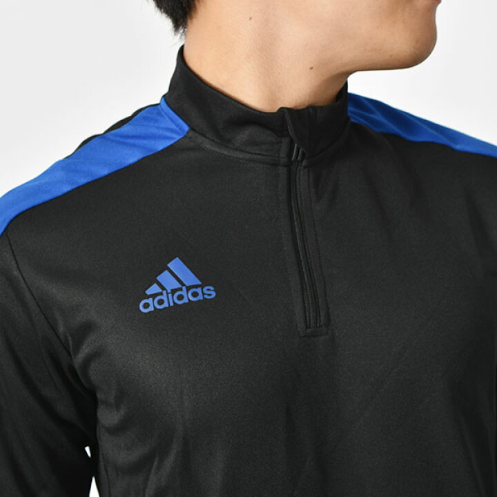 送料無料 アディダス ジャージ Tiro メンズ フットボール ティロ スポーツウェア ジャケット Adidas Es ハーフジップ サッカー トレーニングトップ