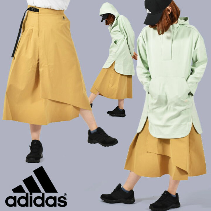 楽天市場 送料無料 アディダス レディース パーカー ロングスカート 上下セット Adidas W Prsve フードチュニック スカート ロング丈 プルオーバー セットアップ 上下組 スポーツカジュアル 22秋新作 Vm0 V0424 エレファント靴店
