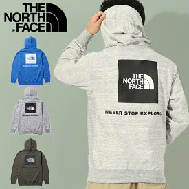 送料無料 ノースフェイス パーカー 裏毛 スウェット メンズ レディース THE NORTH FACE Back Square Logo Hoodie バック スクエア ロゴ フーディー プルオーバー NT12336