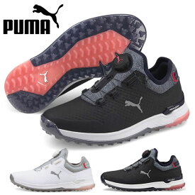 送料無料 プーマ ゴルフシューズ レディース PUMA プロアダプト アルファキャット ウィメンズ ディスク GOLF ゴルフ スパイクレス シューズ 靴 BOA ボア ダイヤル式 ローカット 376924