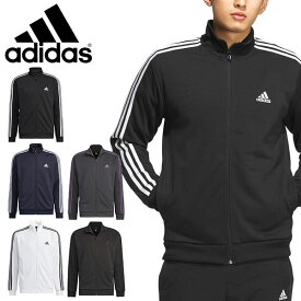 送料無料 アディダス メンズ ジャージ ジャケット adidas M MH 3ST トラックトップ スポーツウェア トレーニング ウェア ジム 3本ライン 2023秋冬新色 BXF58