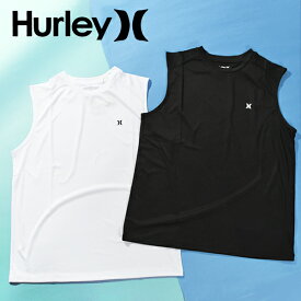 ゆうパケット発送！ 送料無料 ラッシュガード メンズ タンクトップ ハーレー HURLEY RASH SLEEVELESS ICON TANK ロゴ UVカット ラッシュタンク 紫外線対策 ラッシュ タンクトップ サーフィン 海 海水浴 サーフ プール RASH TEE 水着 MRG2310034