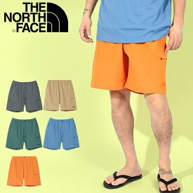 送料無料 ノースフェイス ショートパンツ 膝丈 メンズ 水陸両用 ストレッチ 撥水 THE NORTH FACE マウンテン カラー ショーツ Mountain Color Short 短パン ハーフパンツ NB42401 2024春夏新作