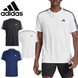 ゆうパケット発送！ 送料無料 アディダス メンズ レディース 半袖 Tシャツ adidas M TR-ES BASE 3S Tシャツ スポーツウェア ランニング ジョギング トレーニング ウェア ジム BXH41