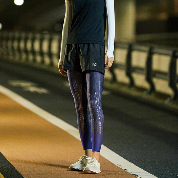 楽天市場 送料無料 Cw X ワコール スポーツタイツ レディース ジェネレーター クール 着圧 ランニングタイツ コンプレッションウェア タイツ レギンス スパッツ ウェア ランニング マラソン 野球 サッカー アンダーウェア Cwx Wacoal Hzy279 エレファント靴店