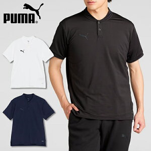 送料無料 プーマ メンズ 半袖 ポロシャツ PUMA PUMAFTBL TRAVEL SS POLO シャツ ワンポイント ロゴ スポーツウェア カジュアル 660130