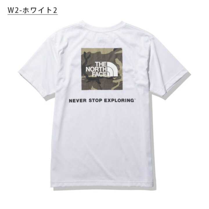 楽天市場 ゆうパケット発送 送料無料 ノースフェイス Tシャツ メンズ レディース 半袖 The North Face ショートスリーブ スクエア カモフラージュ ティー S S Square Camofluge Tee バックプリント 迷彩 22春夏新色 Nt エレファント靴店