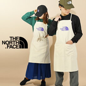 送料無料 ノースフェイス エプロン メンズ レディース パープル THE NORTH FACE TNF Logo Apron ロゴ エプロン キャンプ 調理 オーガニックコットン NT62331 2024春夏新色