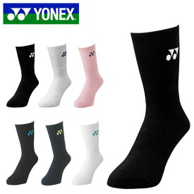 ヨネックス YONEX クルーソックス レディース 22-25cm ソックス 靴下 スポーツソックス 抗菌防臭 立体設計 左右専用 テニス バドミントン 29120 20%off