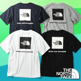 ゆうパケット発送！送料無料 ノースフェイス Tシャツ メンズ レディース 半袖 生地厚 THE NORTH FACE ショートスリーブ バック スクエア ロゴ ティー S/S Back Square Logo tee バックプリント 半袖Tシャツ nt32350