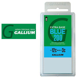 GALLIUM KE Xm{ bNX EXTRA BASE WAX BLUE x[XbNX SW2078 200g GNXg x[X bNX ptBbNX -12`-3 zbgbNX Xm[{[h XL[ 21%off