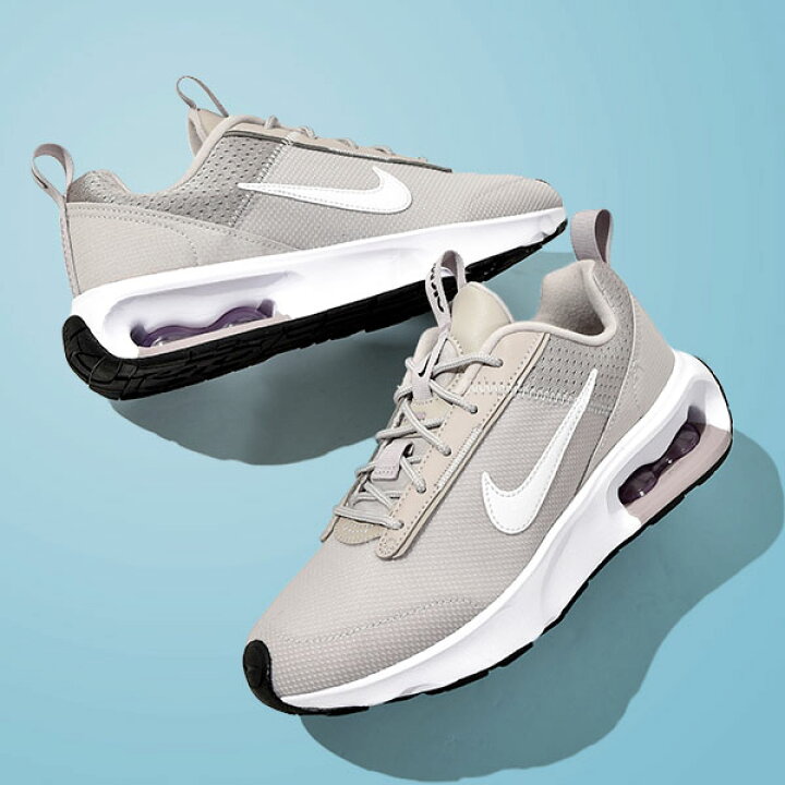 楽天市場 送料無料 ナイキ スニーカー レディース メンズ Nike エア マックス Intrlk ライト シューズ 靴 エアマックス Air Max Intrlk Lite グレー Dh0874 22春新作 エレファント靴店
