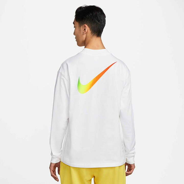 楽天市場 送料無料 ナイキ 生地厚 長袖 Tシャツ メンズ レディース Nike As M Nsw Ls Tee Gpsrn ロングスリーブ Tシャツ トップ ロンt スポーツウェア インナー ホワイト 白 Dq52 22春新作 エレファント靴店