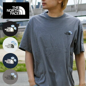 17%off 䂤pPbgI m[XtFCX ԎhJ TVc Y fB[X  THE NORTH FACE t[ S eB[ S/S Flower Logo Tee nt32546 2025tĐV