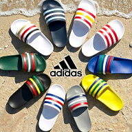 2026春夏新色 送料無料 アディダス 国旗カラー サンダル adidas ADILETTE AQUA U アディレッタ アクア ス…